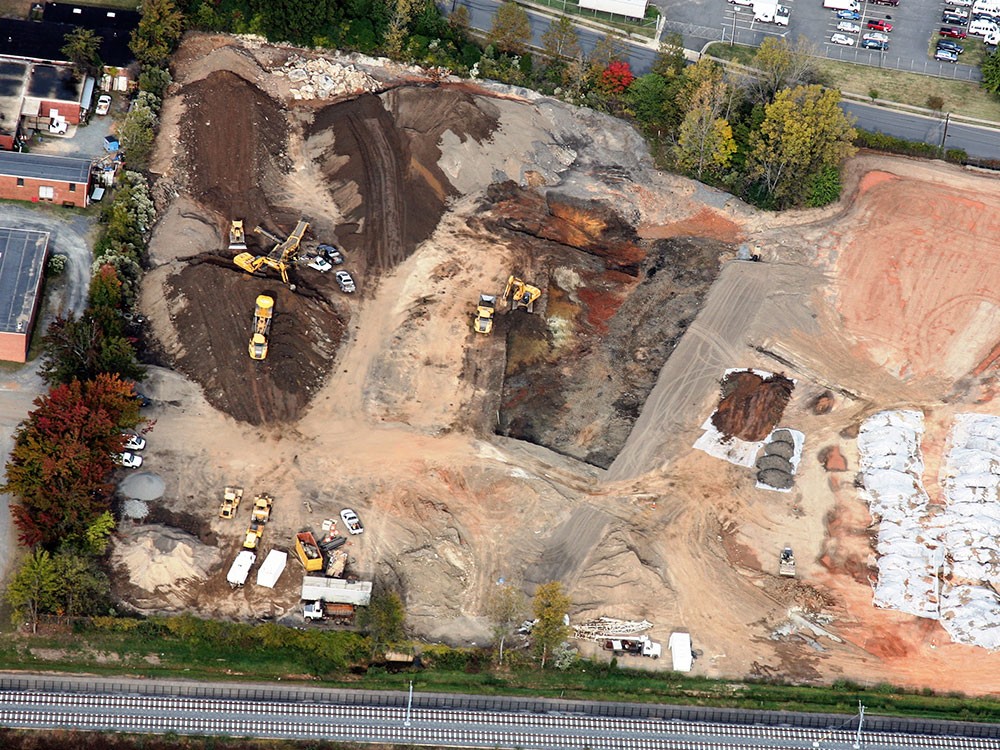 Aerial Documentation of Soil Remediation