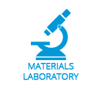 materials laboratory icon